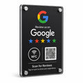Placa NFC TapReview para avaliações Google